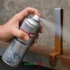 Spray zinco chiaro protettivo usato su struttura in ferro contro ruggine
